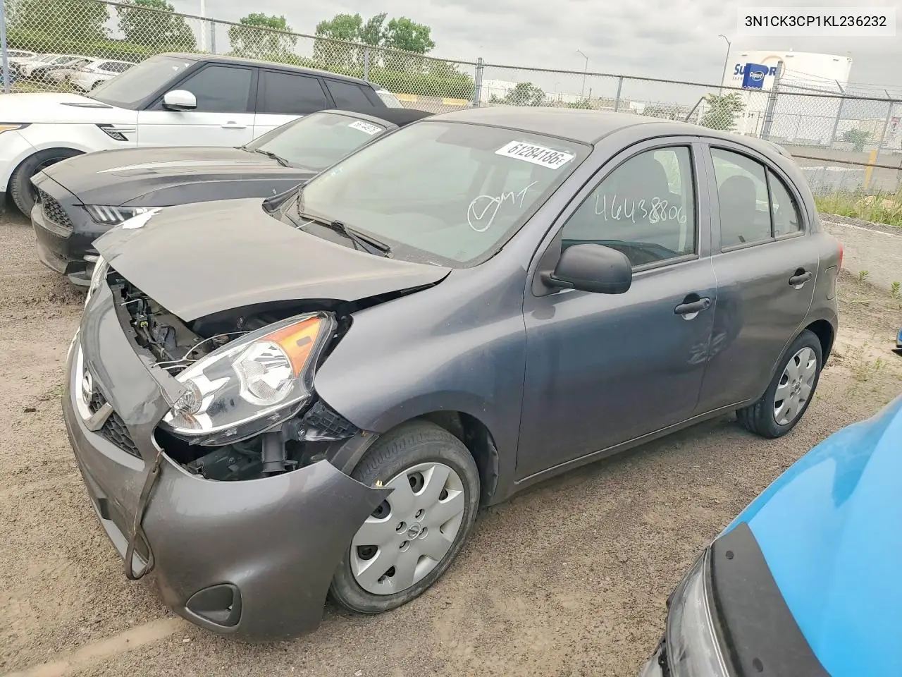 2019 Nissan Micra VIN: 3N1CK3CP1KL236232 Lot: 61284186