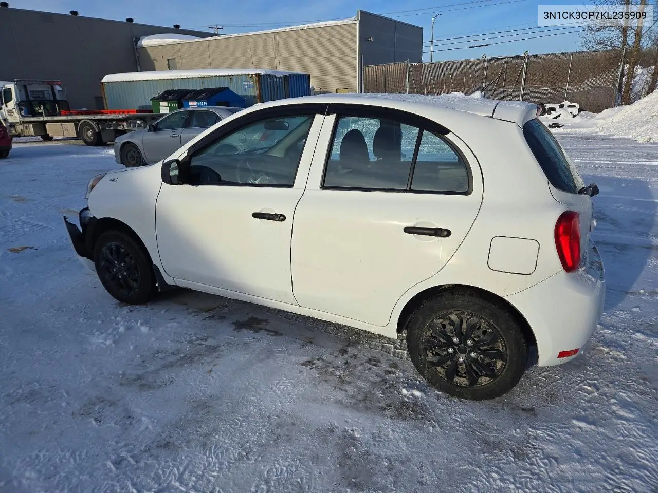 2019 Nissan Micra VIN: 3N1CK3CP7KL235909 Lot: 75041055