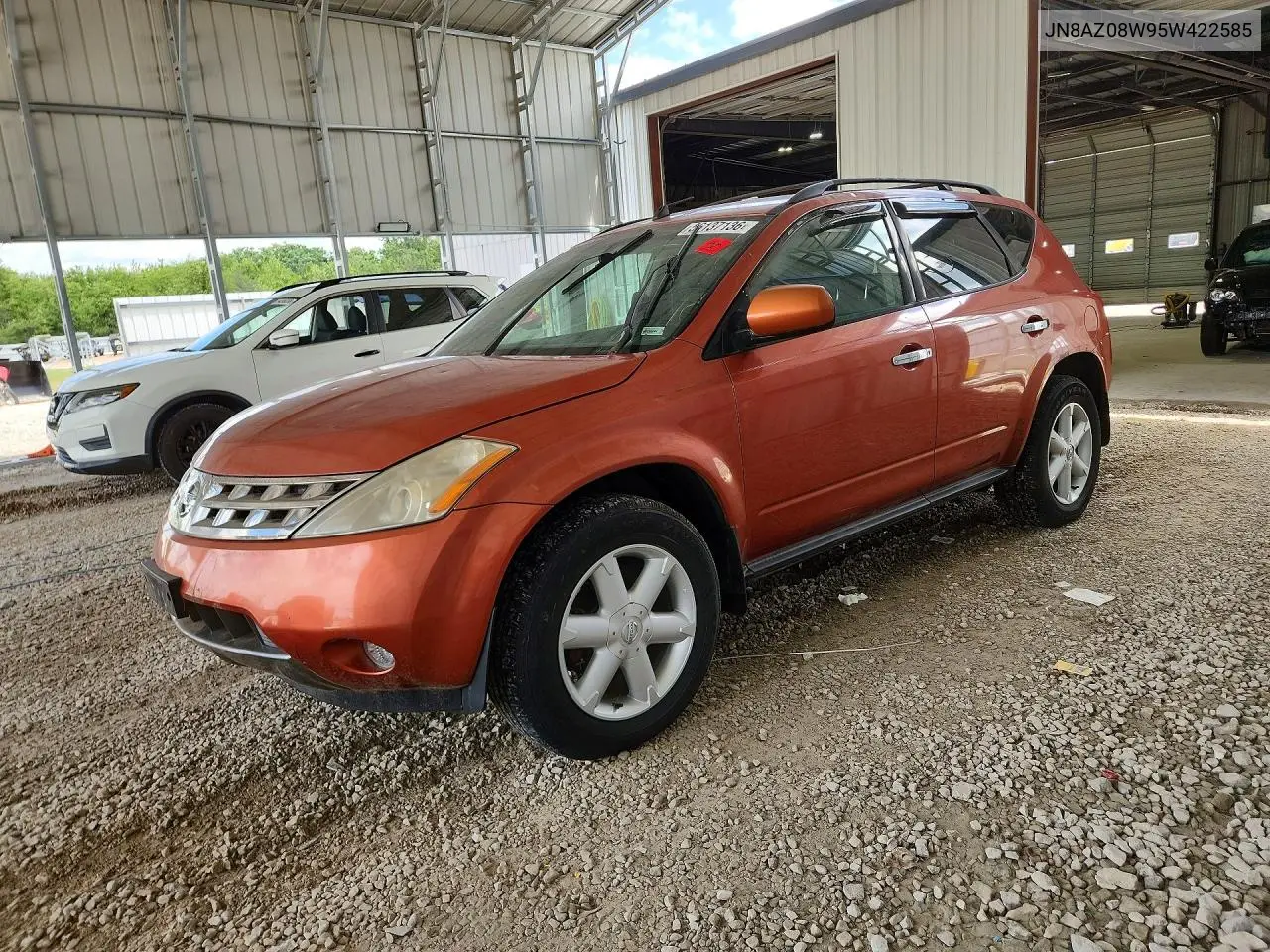 2005 Nissan Murano VIN: JN8AZ08W95W422585 Lot: 56137136