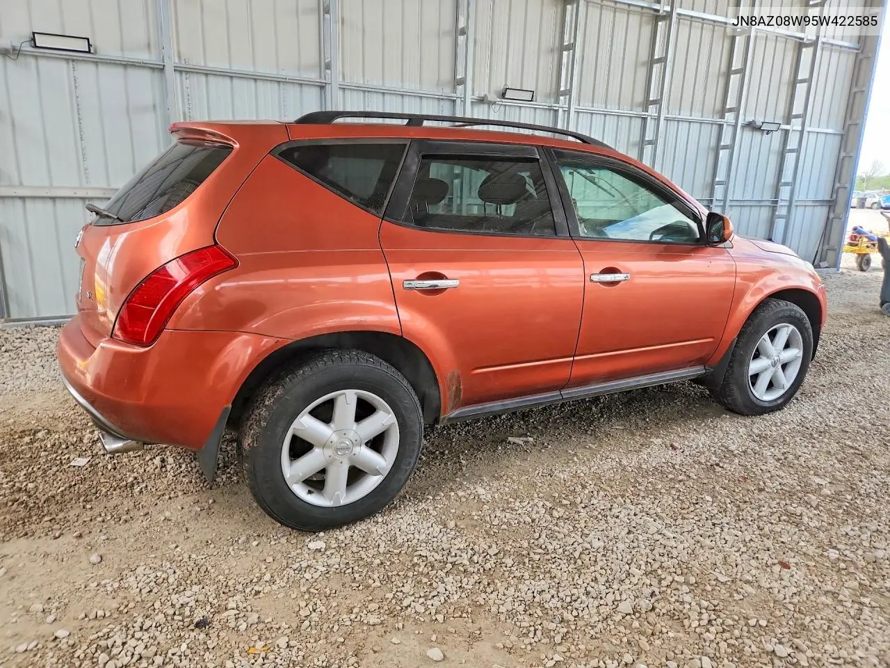 2005 Nissan Murano VIN: JN8AZ08W95W422585 Lot: 56137136