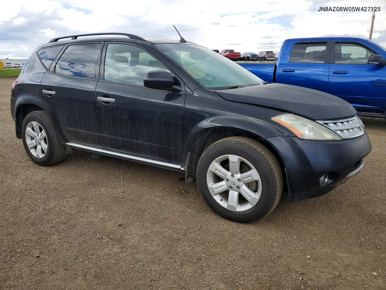 2005 Nissan Murano S VIN: JN8AZ08W05W427125 Lot: 56655366