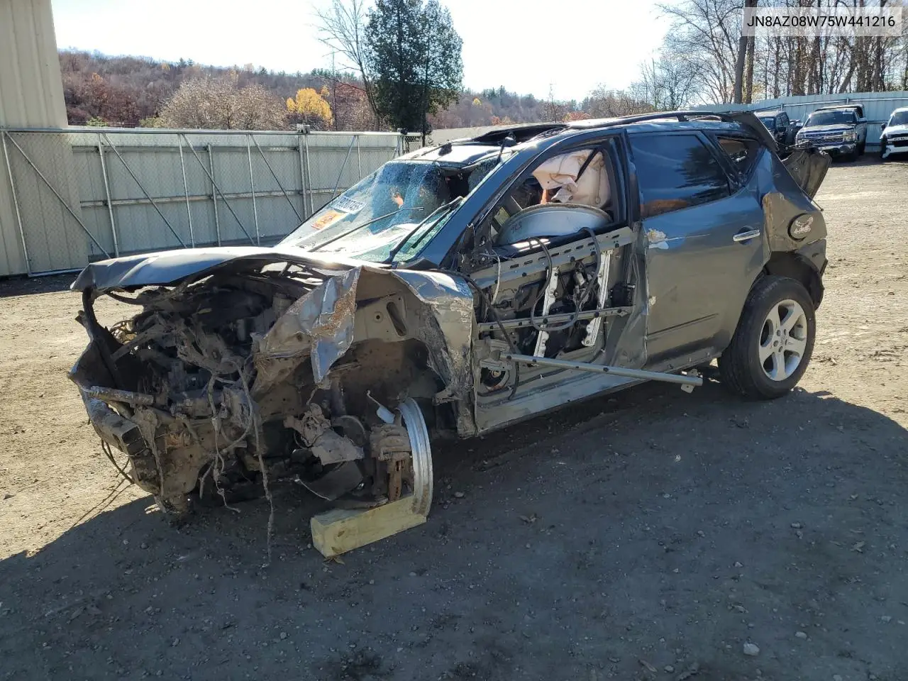 JN8AZ08W75W441216 2005 Nissan Murano S