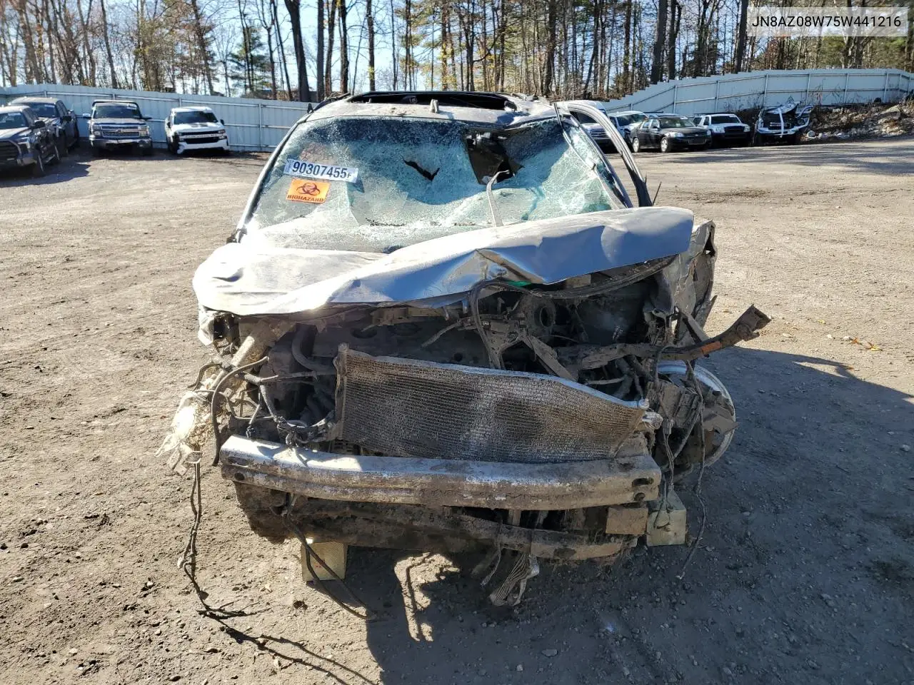JN8AZ08W75W441216 2005 Nissan Murano S