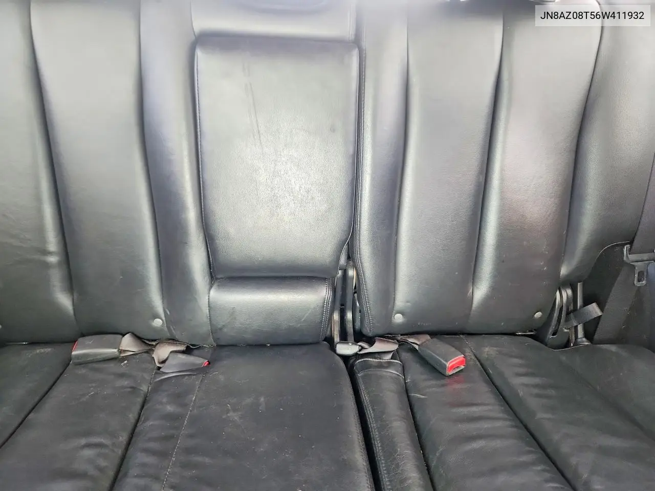 2006 Nissan Murano S VIN: JN8AZ08T56W411932 Lot: 61118406
