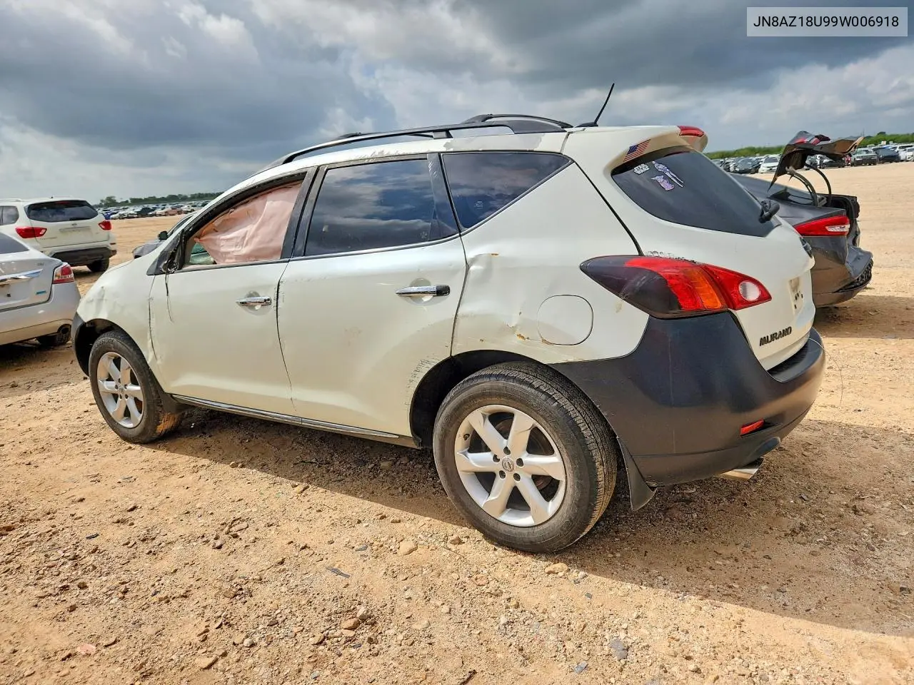2009 Nissan Murano S VIN: JN8AZ18U99W006918 Lot: 56766546