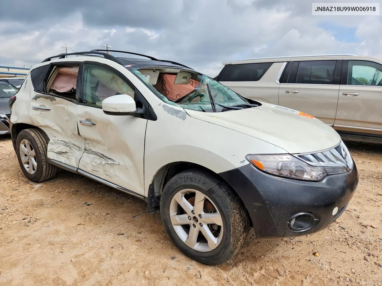 2009 Nissan Murano S VIN: JN8AZ18U99W006918 Lot: 56766546