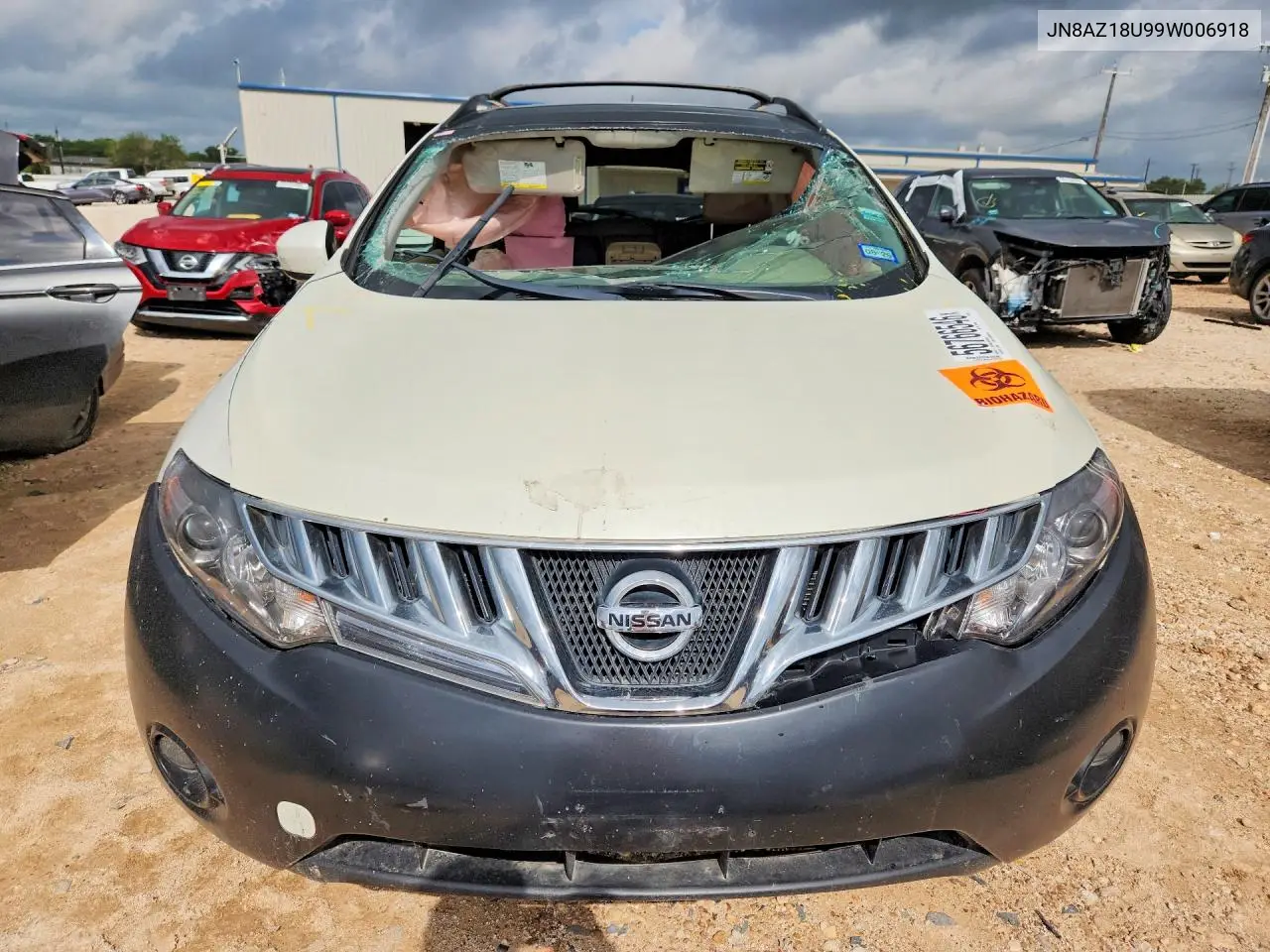 2009 Nissan Murano S VIN: JN8AZ18U99W006918 Lot: 56766546