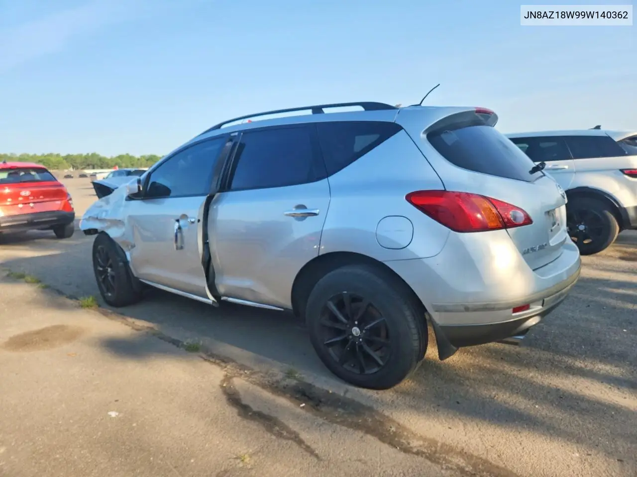 2009 Nissan Murano S VIN: JN8AZ18W99W140362 Lot: 60015406