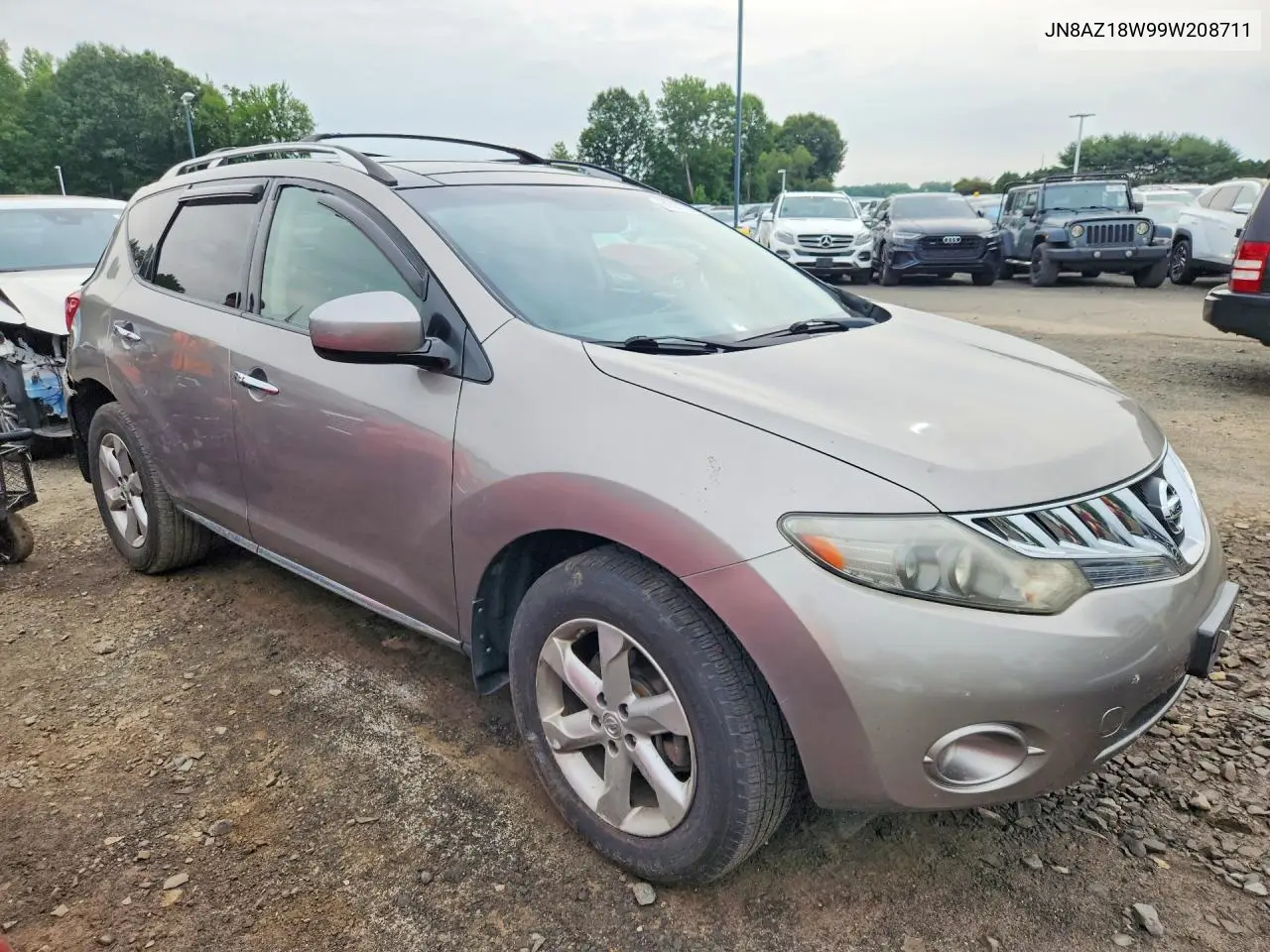 2009 Nissan Murano VIN: JN8AZ18W99W208711 Lot: 61582266
