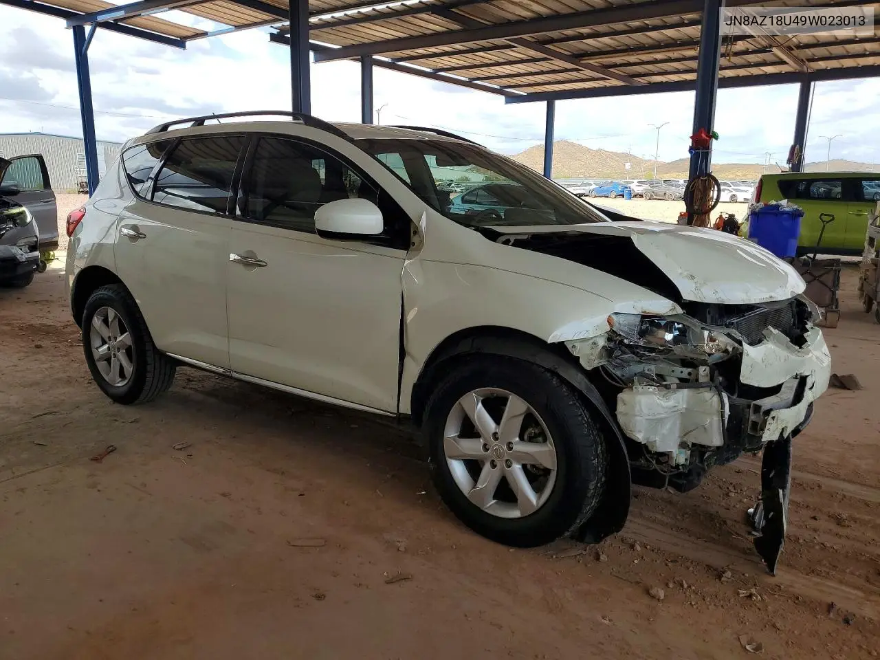 2009 Nissan Murano S VIN: JN8AZ18U49W023013 Lot: 61722916