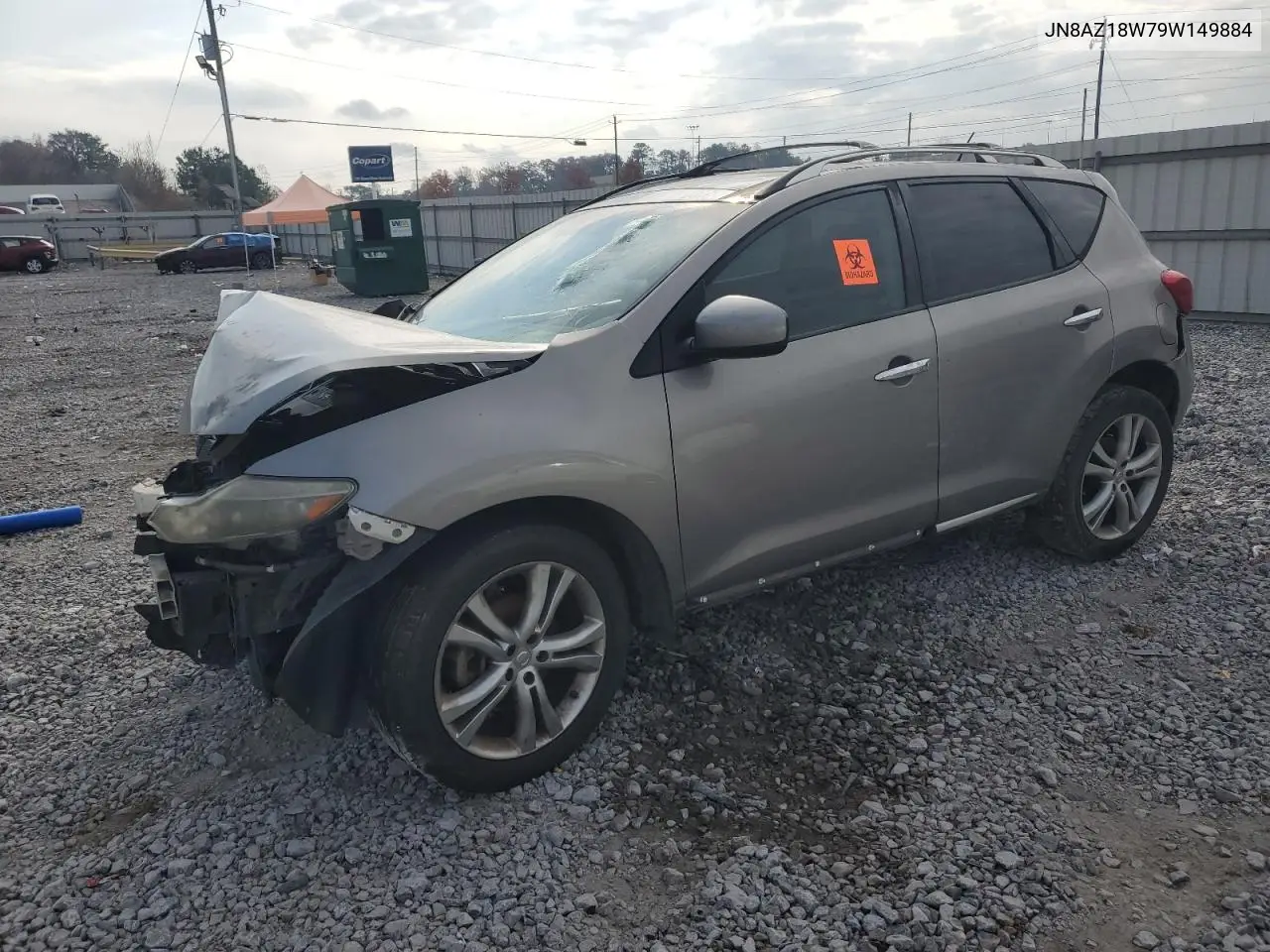 JN8AZ18W79W149884 2009 Nissan Murano