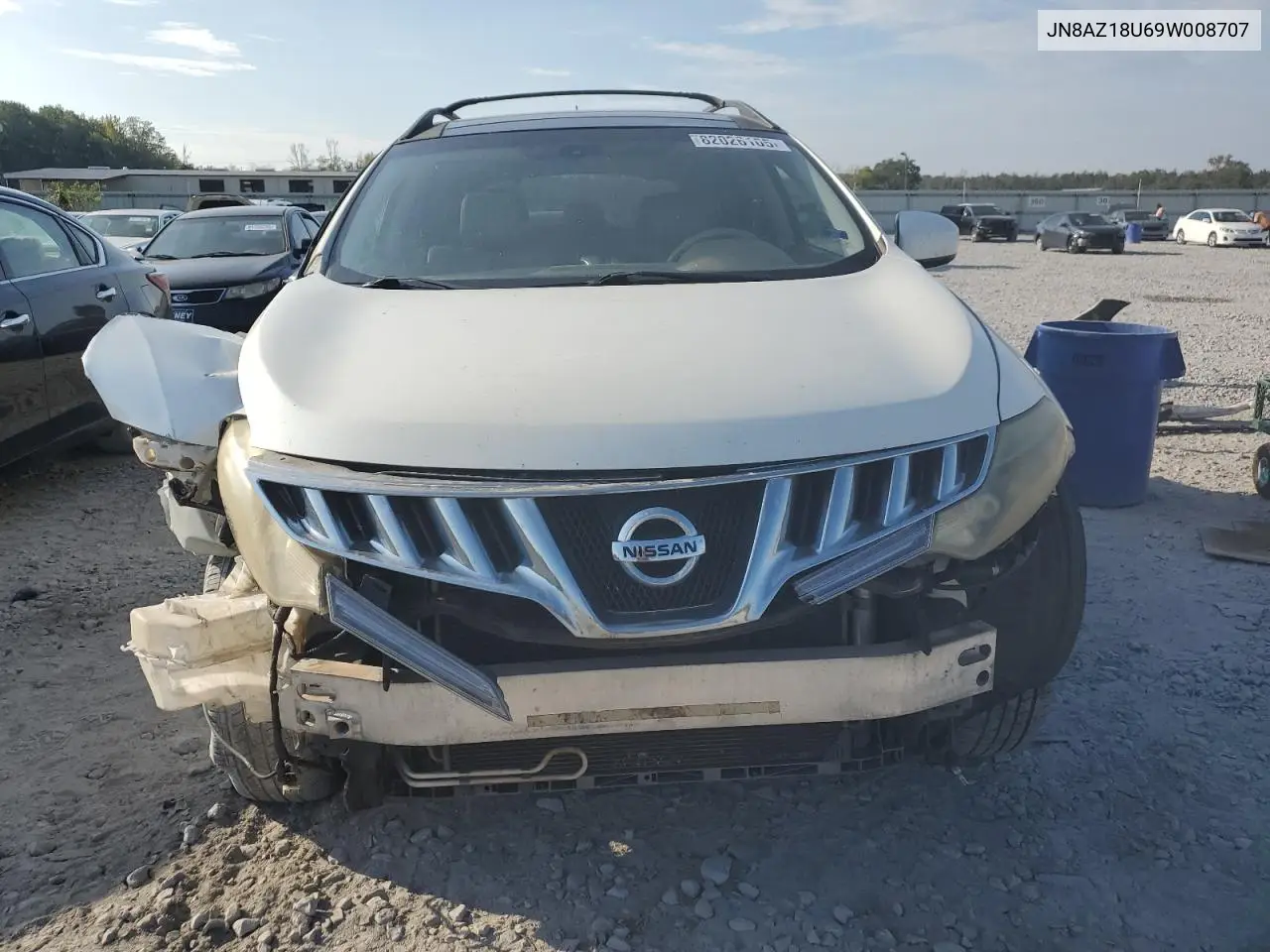 JN8AZ18U69W008707 2009 Nissan Murano S