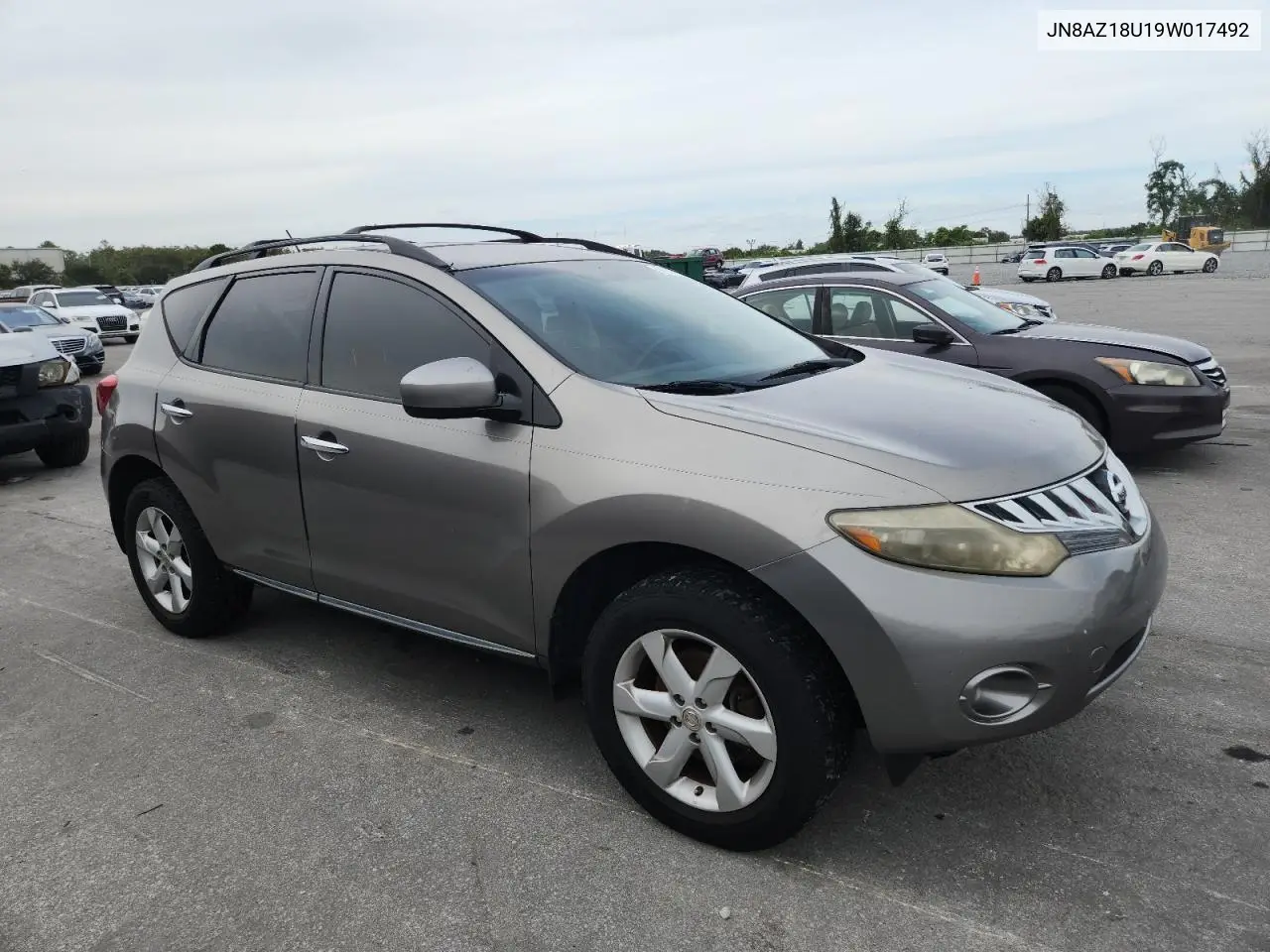JN8AZ18U19W017492 2009 Nissan Murano S