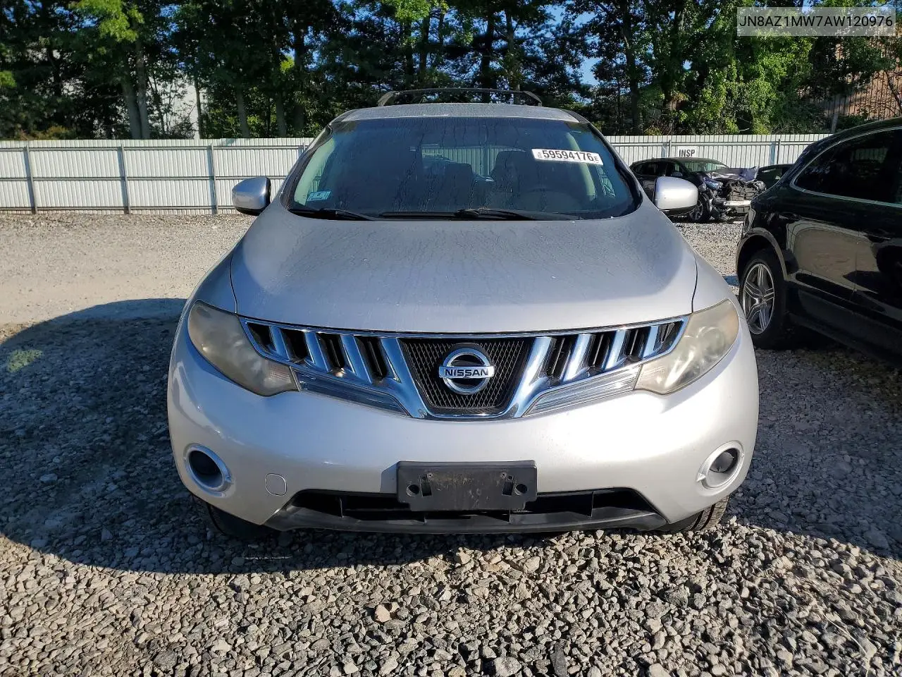 2010 Nissan Murano S VIN: JN8AZ1MW7AW120976 Lot: 59594176