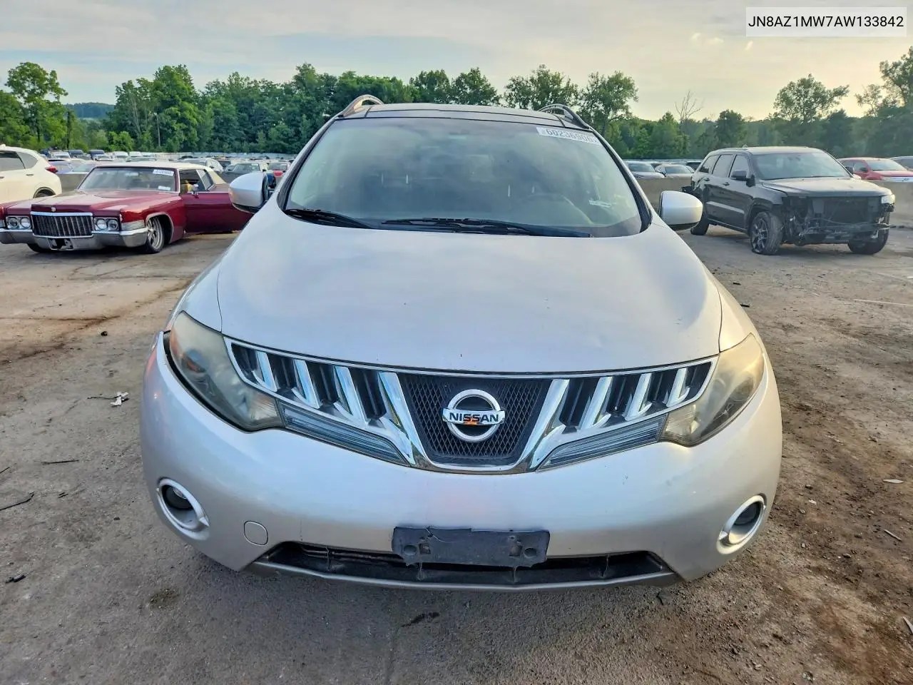 2010 Nissan Murano S VIN: JN8AZ1MW7AW133842 Lot: 60236906