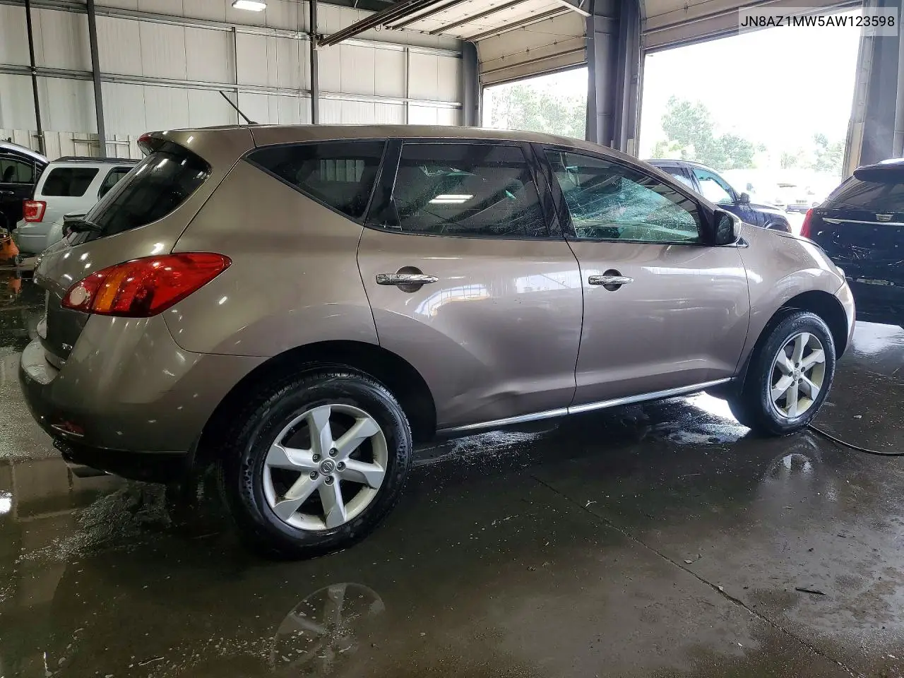 2010 Nissan Murano S VIN: JN8AZ1MW5AW123598 Lot: 61353156