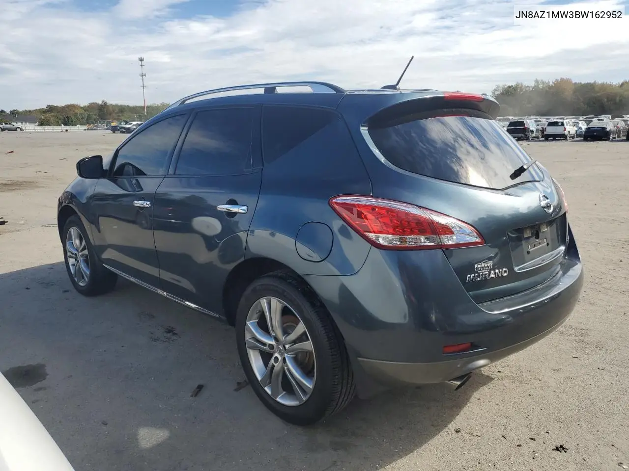 JN8AZ1MW3BW162952 2011 Nissan Murano S