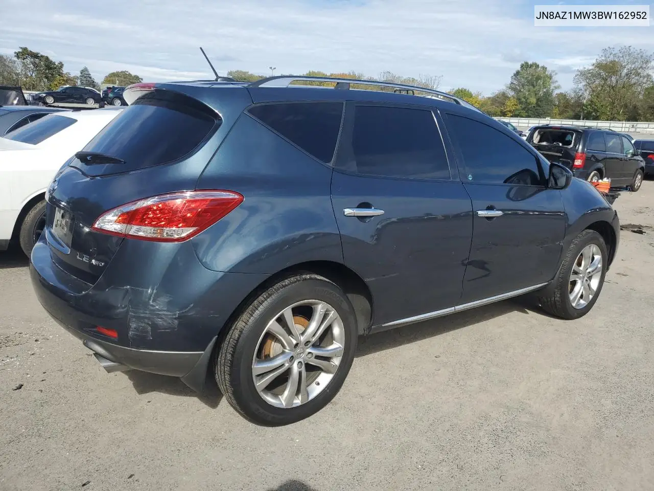 JN8AZ1MW3BW162952 2011 Nissan Murano S