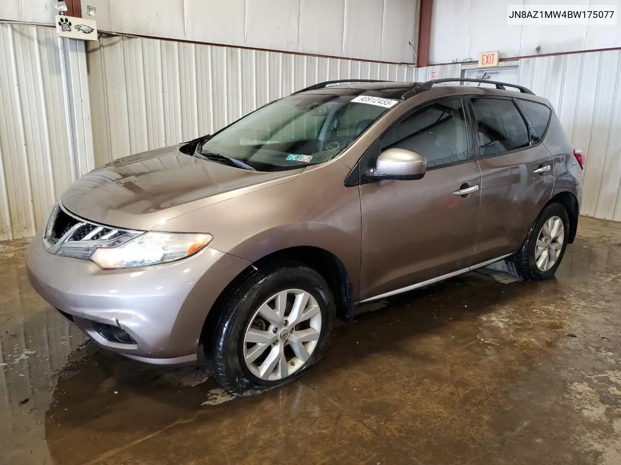 JN8AZ1MW4BW175077 2011 Nissan Murano S