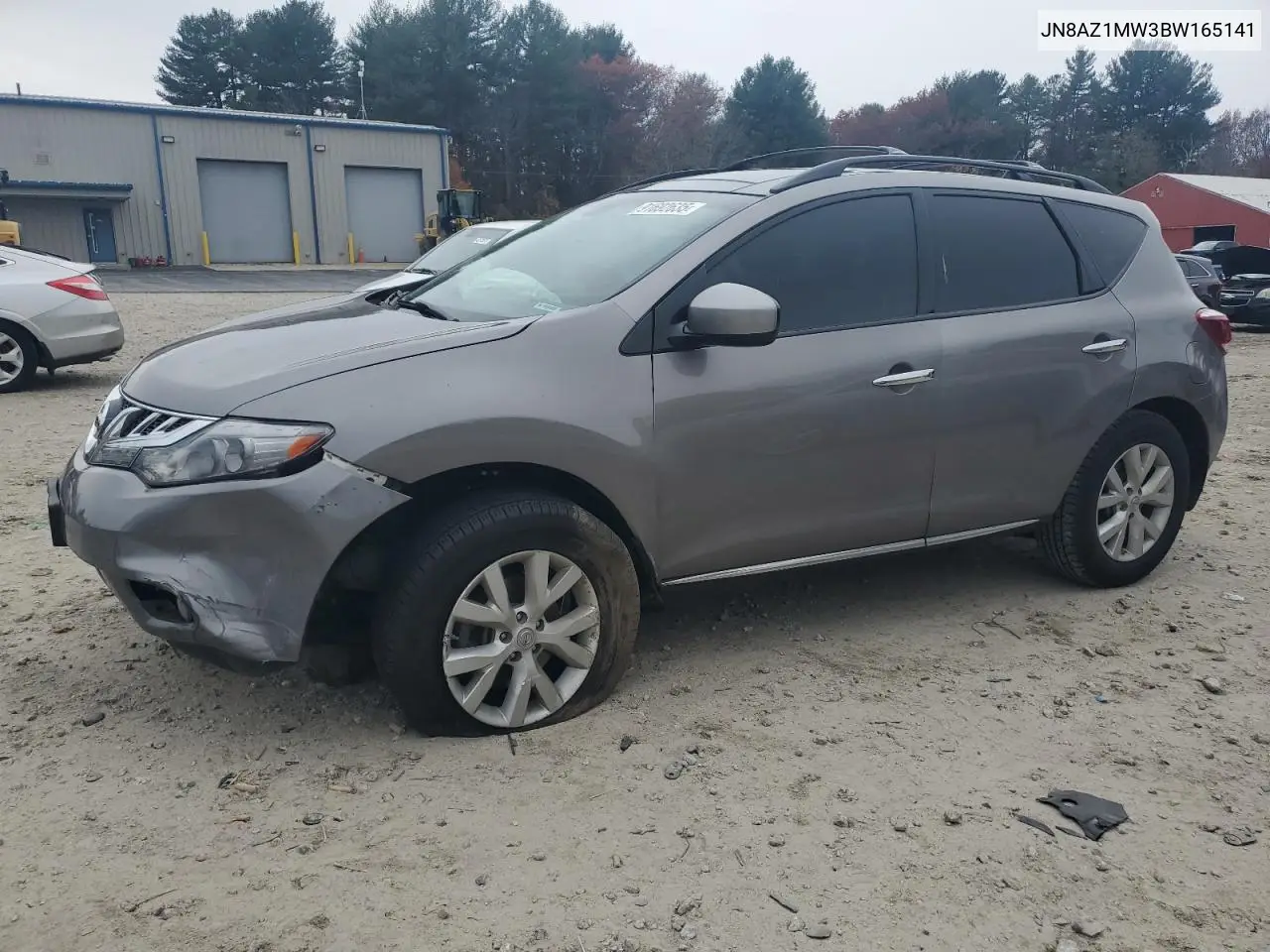 JN8AZ1MW3BW165141 2011 Nissan Murano S