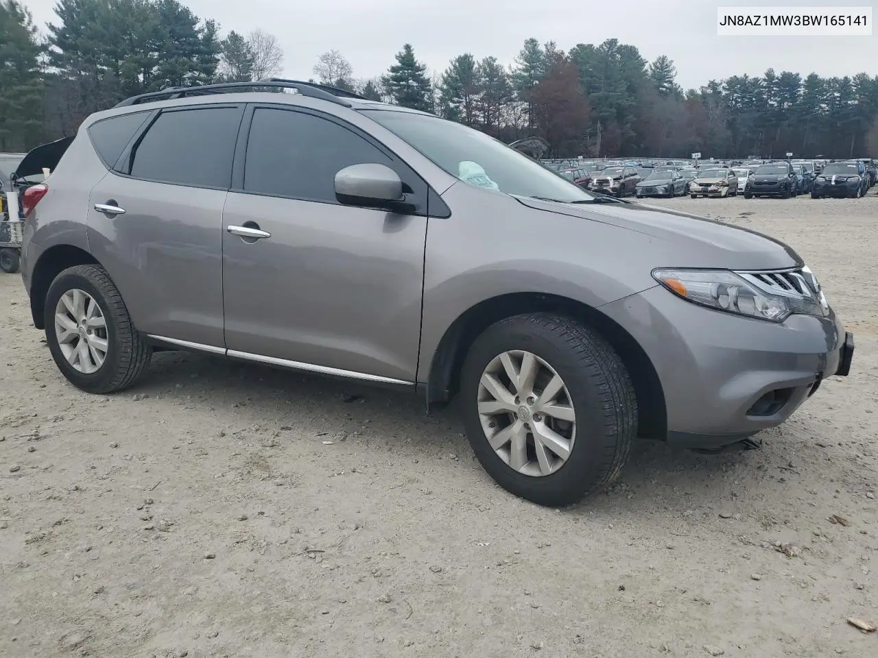 JN8AZ1MW3BW165141 2011 Nissan Murano S