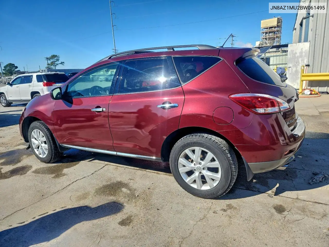JN8AZ1MU2BW061495 2011 Nissan Murano S