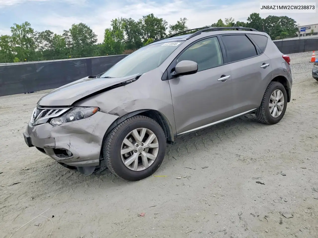 2012 Nissan Murano S VIN: JN8AZ1MW2CW238873 Lot: 57270596