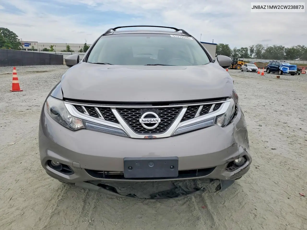2012 Nissan Murano S VIN: JN8AZ1MW2CW238873 Lot: 57270596