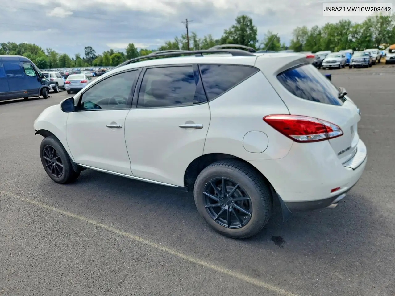2012 Nissan Murano S VIN: JN8AZ1MW1CW208442 Lot: 58840216