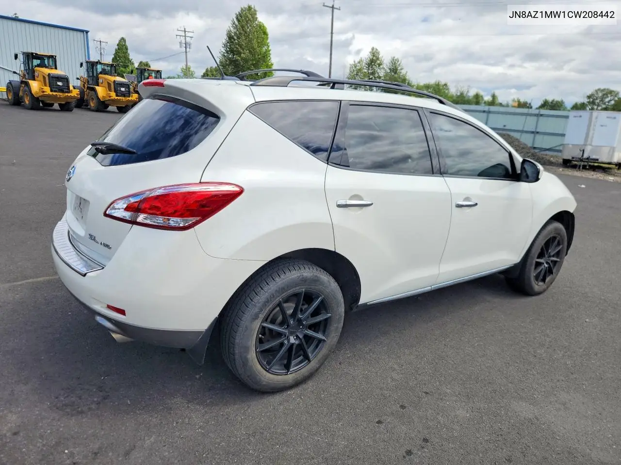 2012 Nissan Murano S VIN: JN8AZ1MW1CW208442 Lot: 58840216