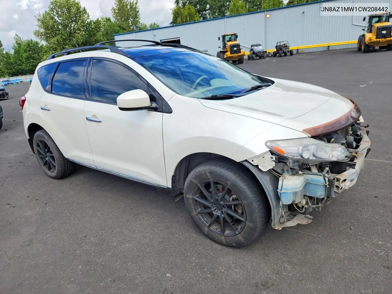2012 Nissan Murano S VIN: JN8AZ1MW1CW208442 Lot: 58840216
