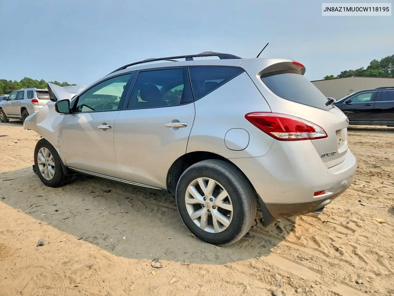 2012 Nissan Murano S VIN: JN8AZ1MU0CW118195 Lot: 61221056