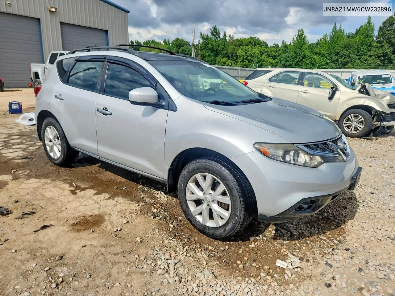 2012 Nissan Murano S VIN: JN8AZ1MW6CW232896 Lot: 61293486