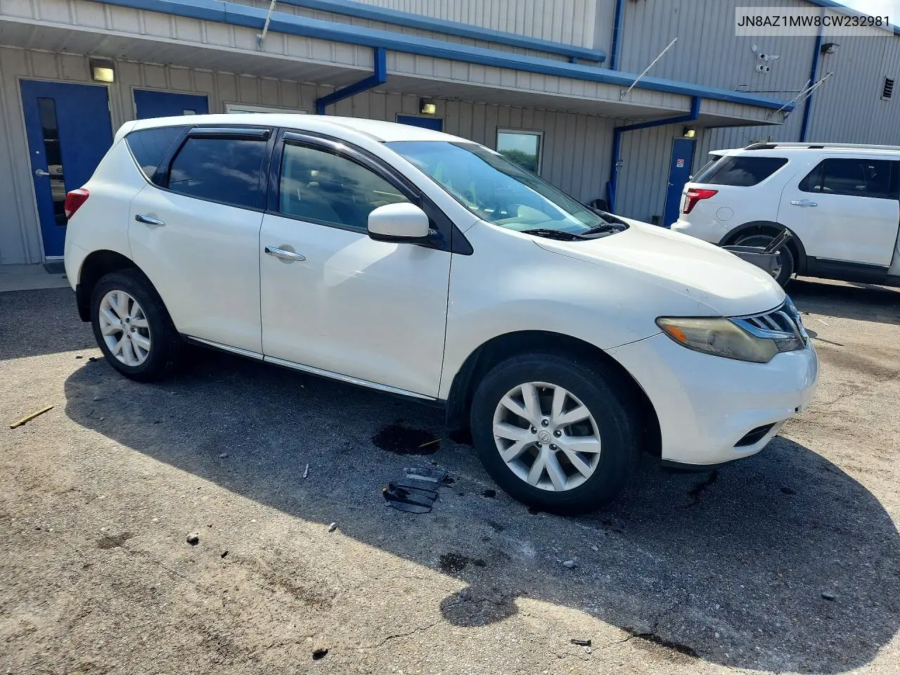 2012 Nissan Murano S VIN: JN8AZ1MW8CW232981 Lot: 61371496