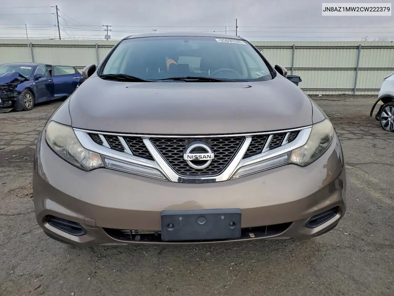 JN8AZ1MW2CW222379 2012 Nissan Murano S