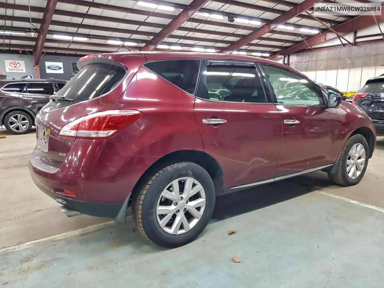 JN8AZ1MW8CW225884 2012 Nissan Murano S
