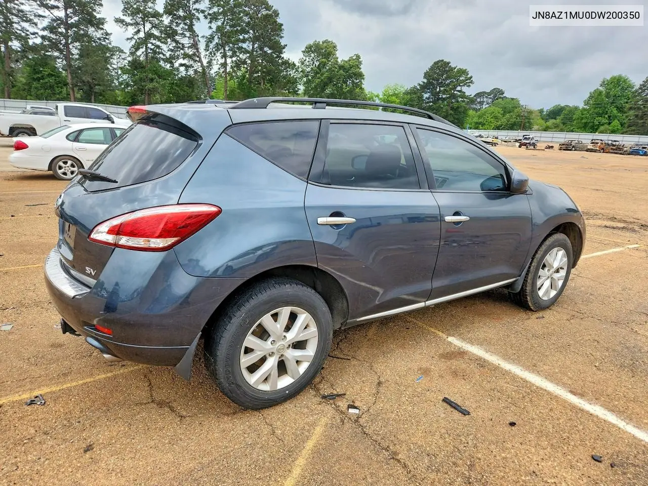 2013 Nissan Murano S VIN: JN8AZ1MU0DW200350 Lot: 50793956