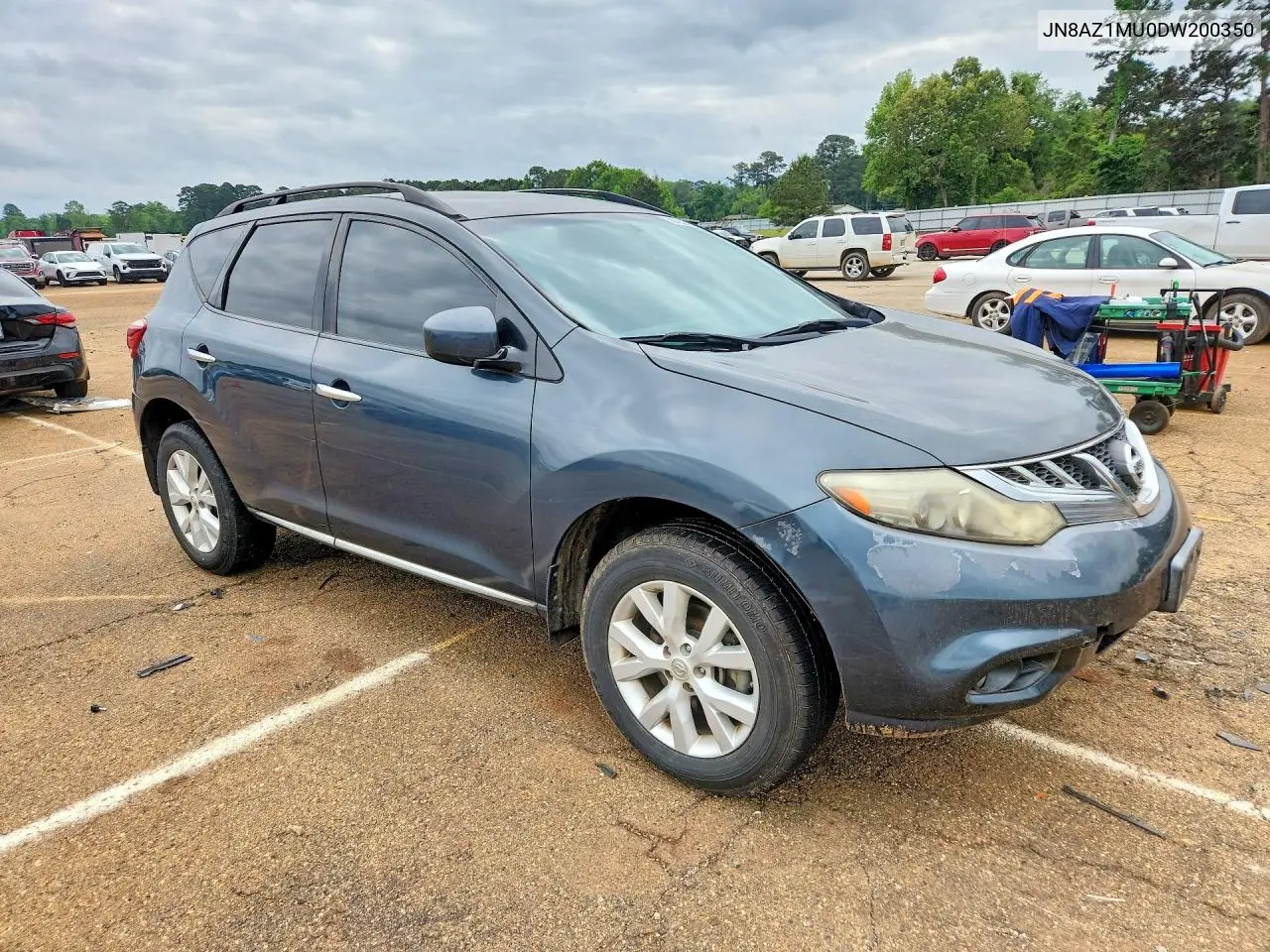 2013 Nissan Murano S VIN: JN8AZ1MU0DW200350 Lot: 50793956