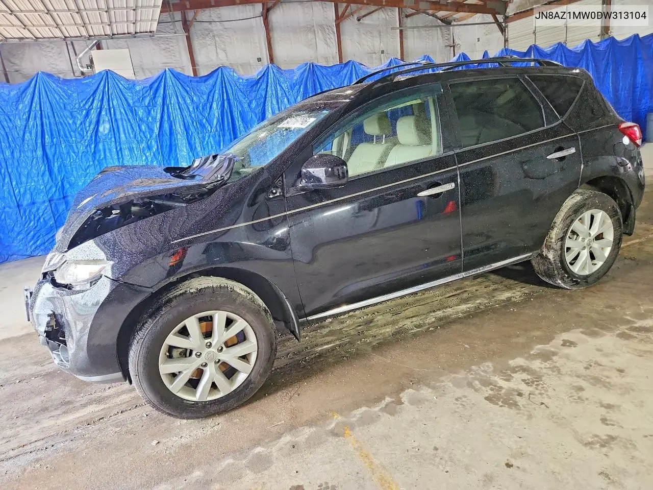 2013 Nissan Murano S VIN: JN8AZ1MW0DW313104 Lot: 54716096