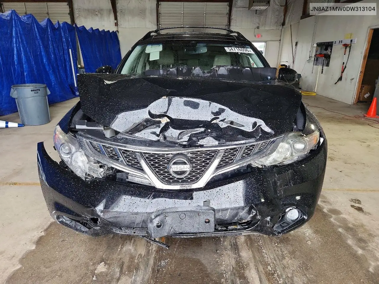 2013 Nissan Murano S VIN: JN8AZ1MW0DW313104 Lot: 54716096