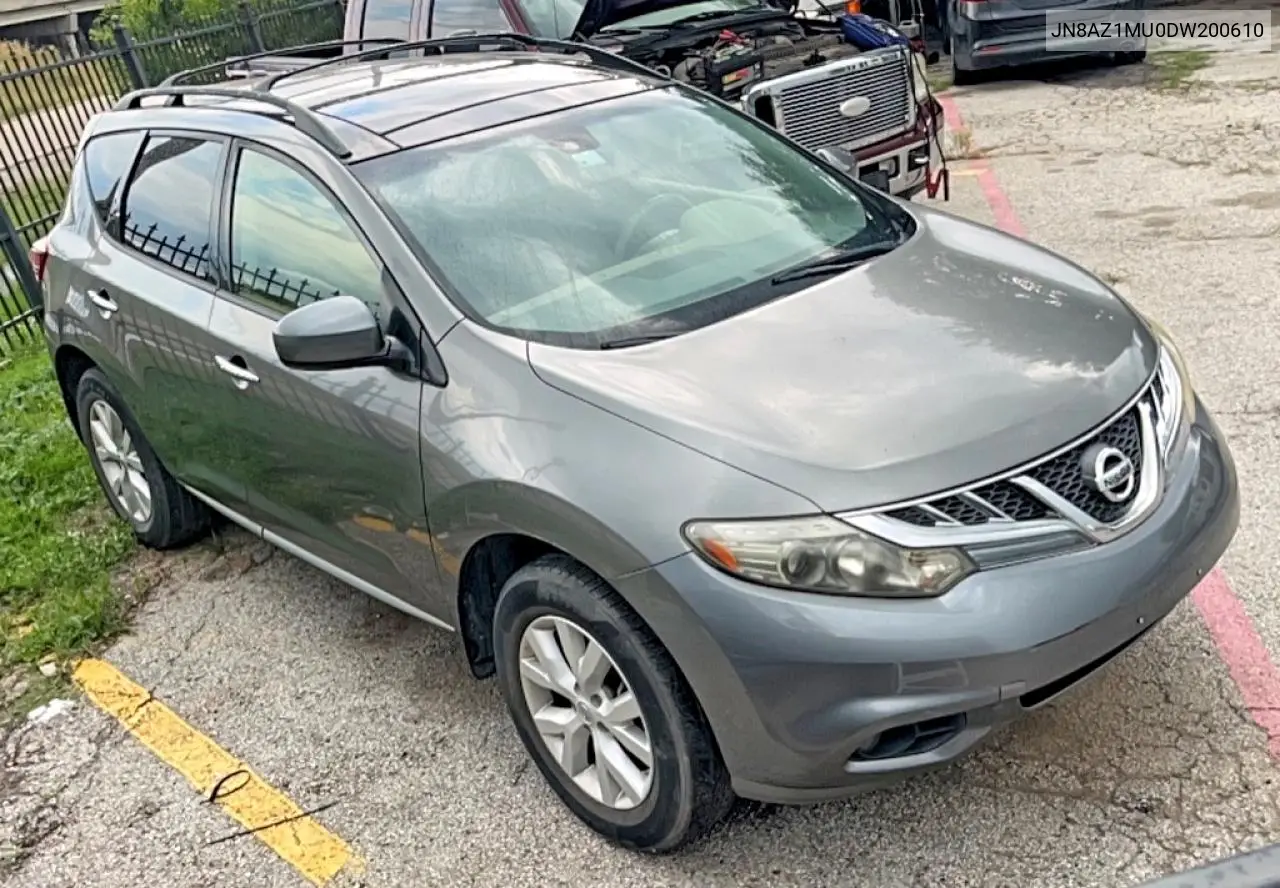 2013 Nissan Murano S VIN: JN8AZ1MU0DW200610 Lot: 55115276