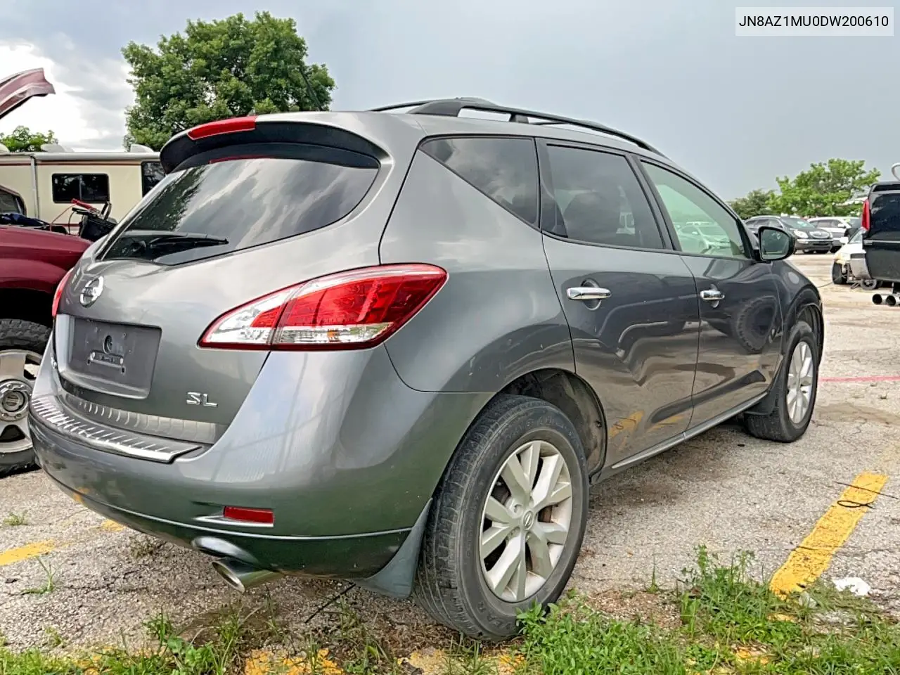 2013 Nissan Murano S VIN: JN8AZ1MU0DW200610 Lot: 55115276