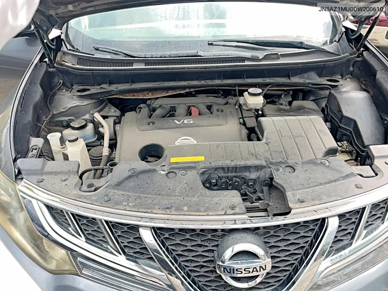 2013 Nissan Murano S VIN: JN8AZ1MU0DW200610 Lot: 55115276