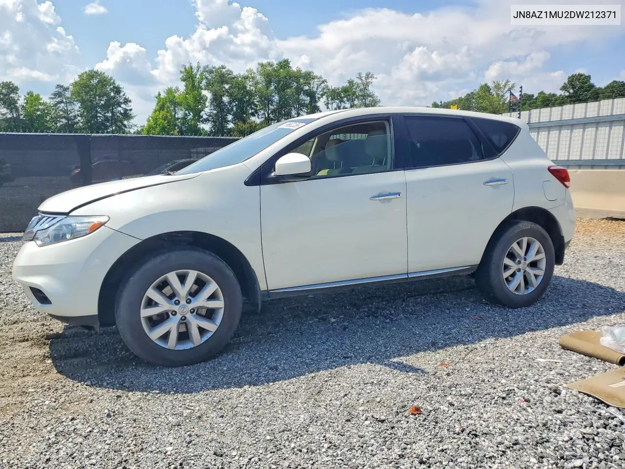 2013 Nissan Murano S VIN: JN8AZ1MU2DW212371 Lot: 56662256
