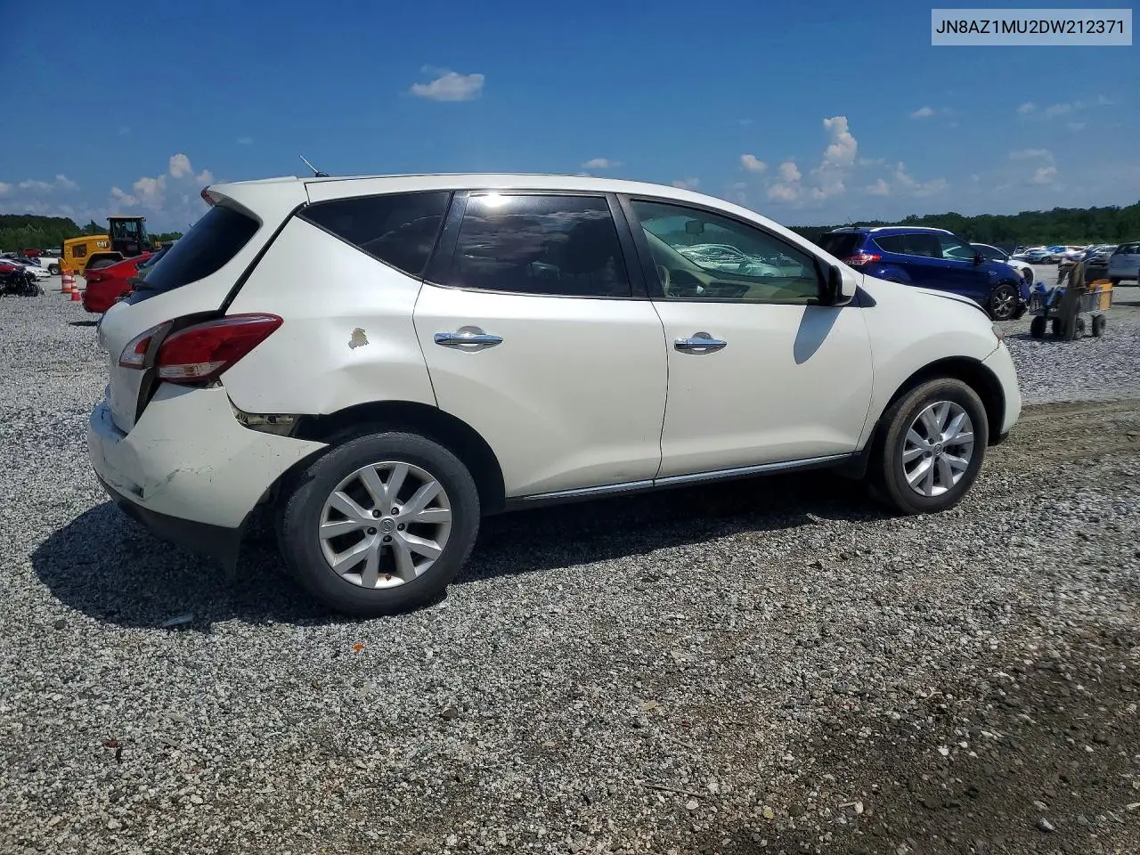 2013 Nissan Murano S VIN: JN8AZ1MU2DW212371 Lot: 56662256