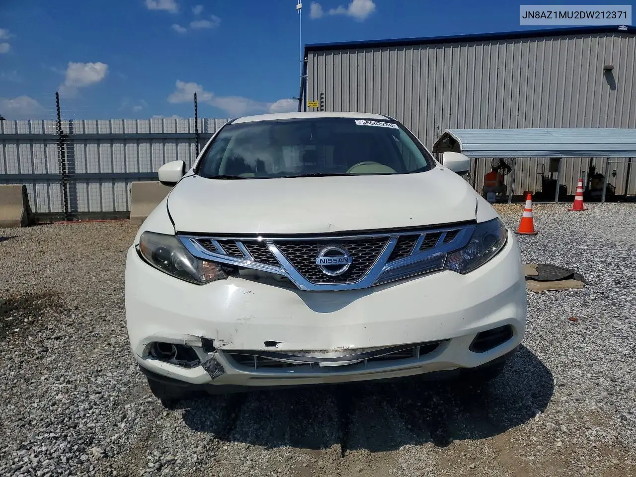 2013 Nissan Murano S VIN: JN8AZ1MU2DW212371 Lot: 56662256