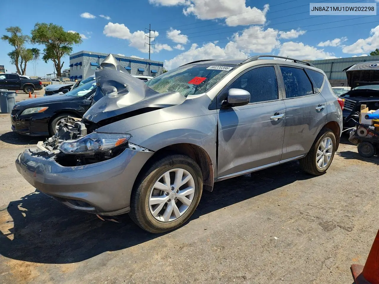 2013 Nissan Murano S VIN: JN8AZ1MU1DW202298 Lot: 60220396