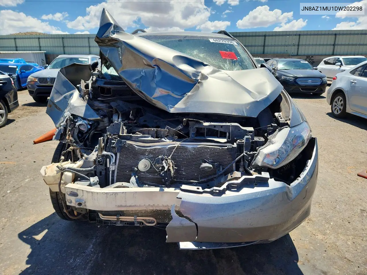 2013 Nissan Murano S VIN: JN8AZ1MU1DW202298 Lot: 60220396