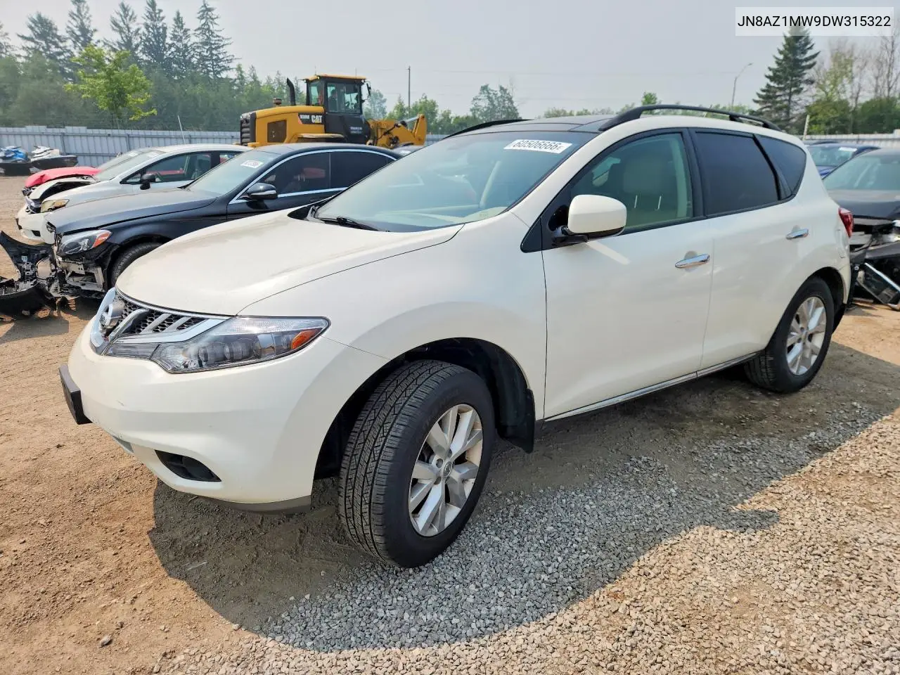 2013 Nissan Murano Le VIN: JN8AZ1MW9DW315322 Lot: 60506666