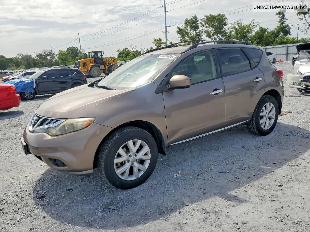 2013 Nissan Murano S VIN: JN8AZ1MW0DW310493 Lot: 61006906